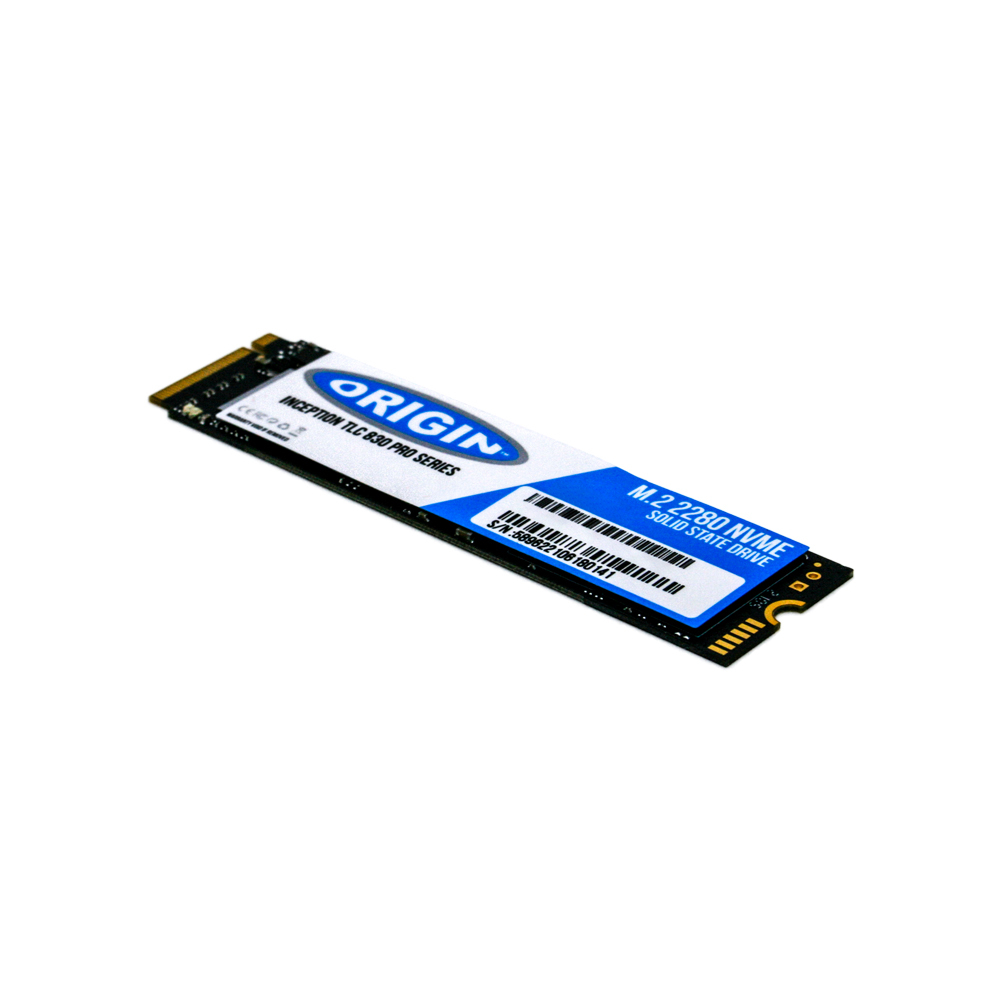 Origin Storage Inception TLC830 Series 960GB PCIe 3.0 NVMe M.2 80mm Alternative Image